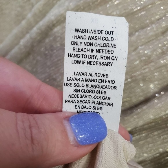 Anthropologie x June & Hudson Tiered Ruffle Midi Skirt Metallic Gold XS NEW - Picture 10 of 11